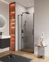 Дверь в проём. SLIDER-B-1-90/100-C-NERO (900-1000)x1950 Cezares