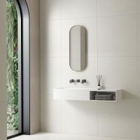 Раковина Solid Surface, подвесная VWB-6S180MW 800x400x200 белый матовый Vincea Раковина Solid Surface, подвесная VWB-6S180MW 800x400x200 белый матовый Vincea