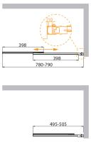 Раздвижная шторка на ванну SLIDER-VF-11-80/150-C-Cr 800х1500 Cezares Раздвижная шторка на ванну SLIDER-VF-11-80/150-C-Cr 800х1500 Cezares