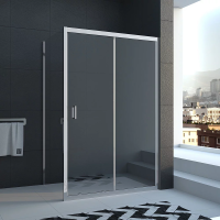 Душевой угол раздвижной прямоугольный RV046-15070-01-C5 1500х700х1850 Цвет профиля Хром Стекло Прозрачное Veconi